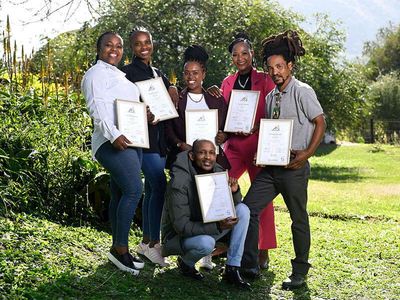 Achievements of the Molweni Outreach Program - Several guides obtain their qualification